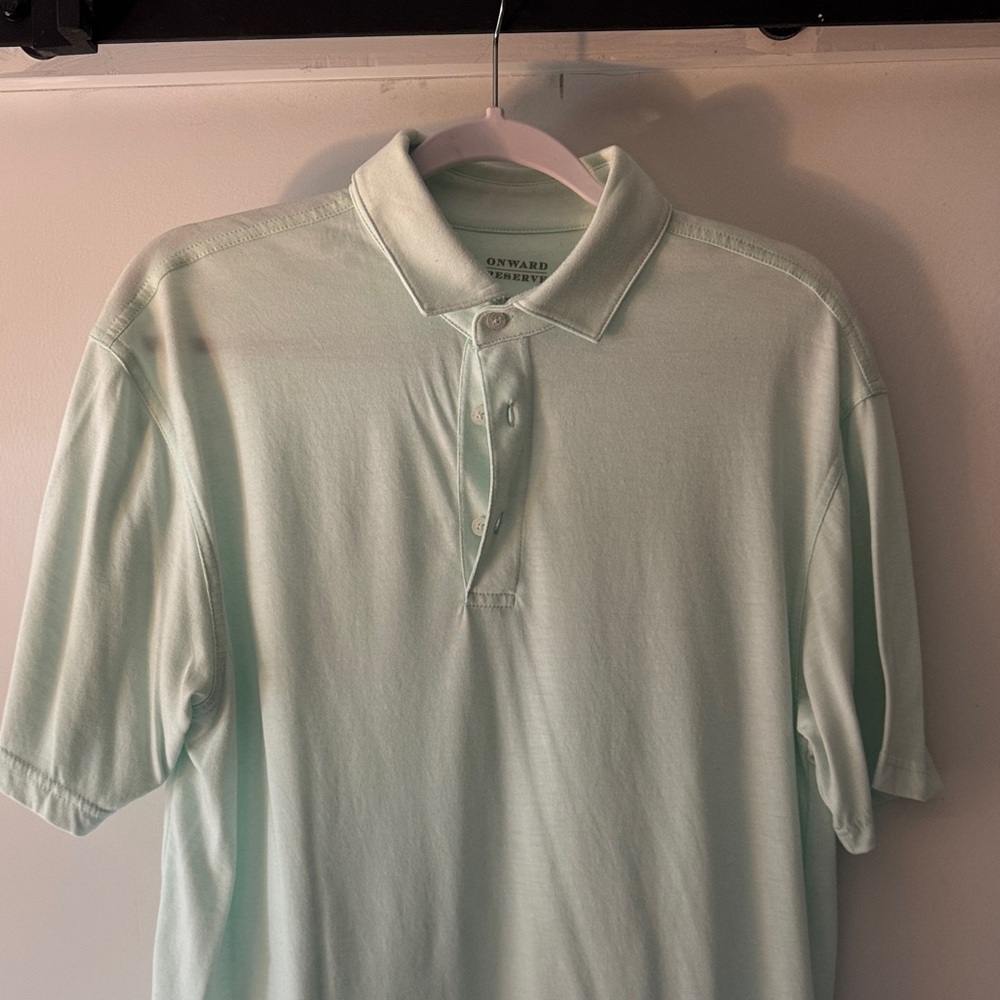 Onward Reserve Men's Mint Green Polo Shirt